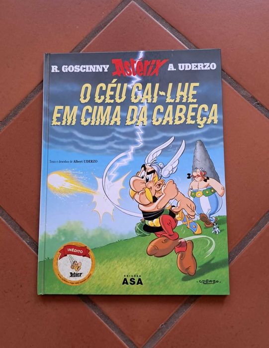 Livro Astérix Novo
