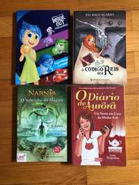 Código dos Reis, Diário Aurora, Inside Out (Divertidamente) NOVOS