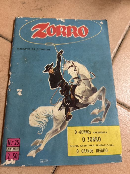 Banda desenhada zorro e robin