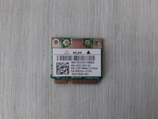 Dell Studio 1555 karta Wi-Fi Broadcom BCM94312HMG 802.11 b/g DW 1397