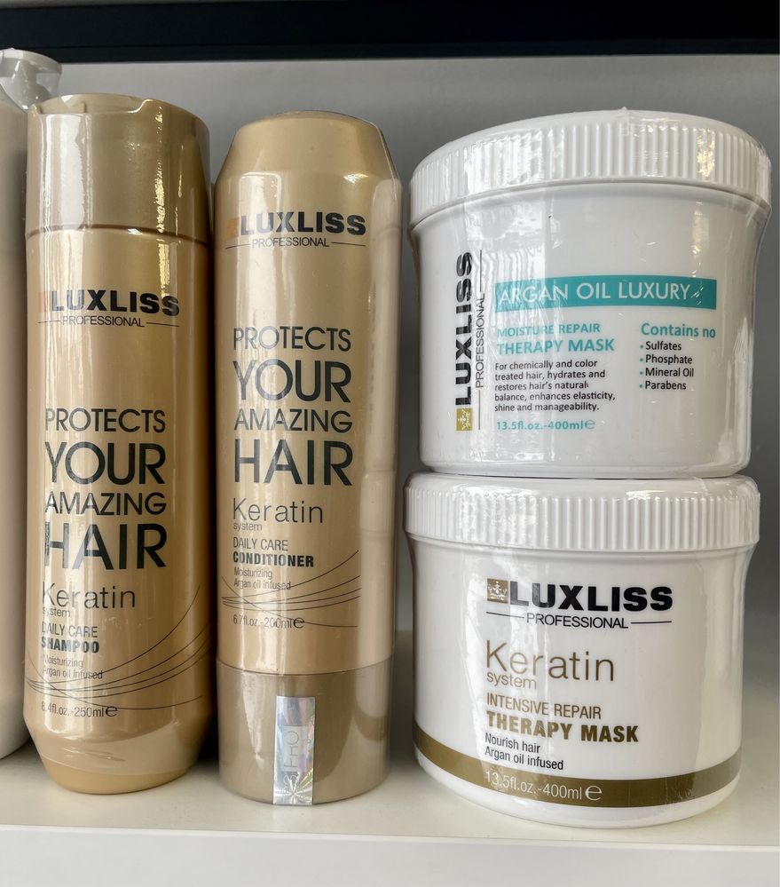 Набір Keratin Argan Luxliss