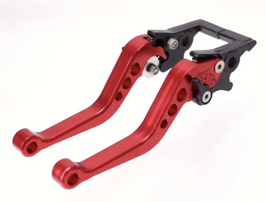 Курки червоні на мотоцикл