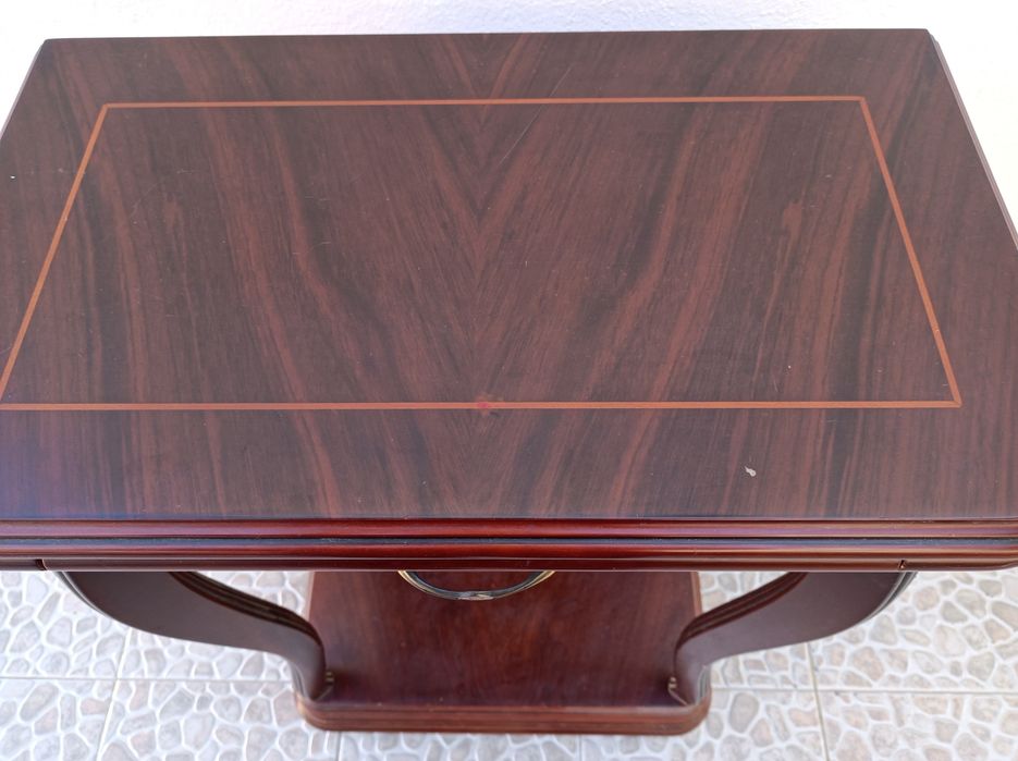 Móvel de entrada/corredor em mogno impecável, apenas por 25 euros