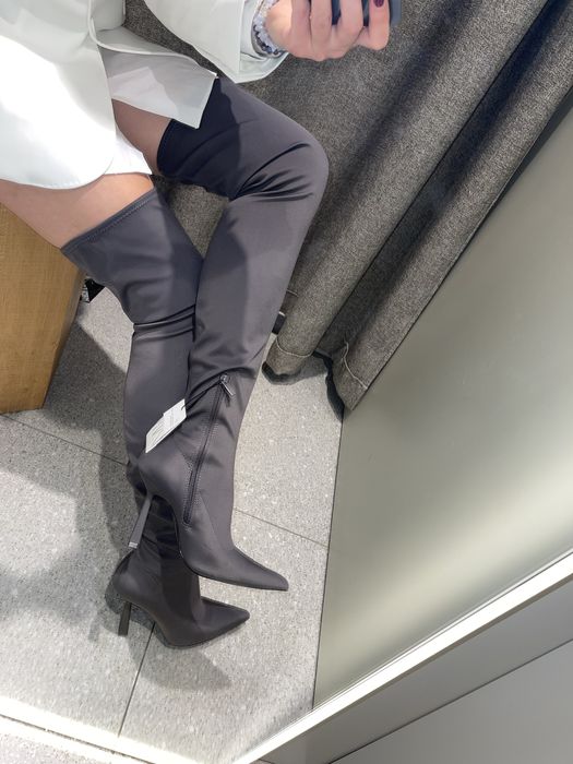 Сапоги чулки Zara