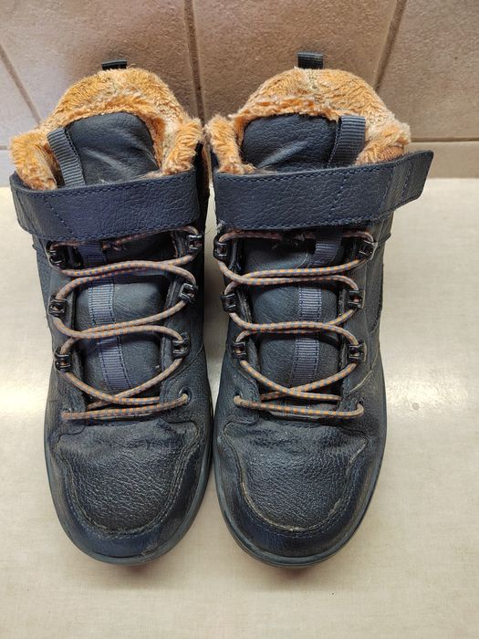 34 buty zimowe trapery futerko ocieplane