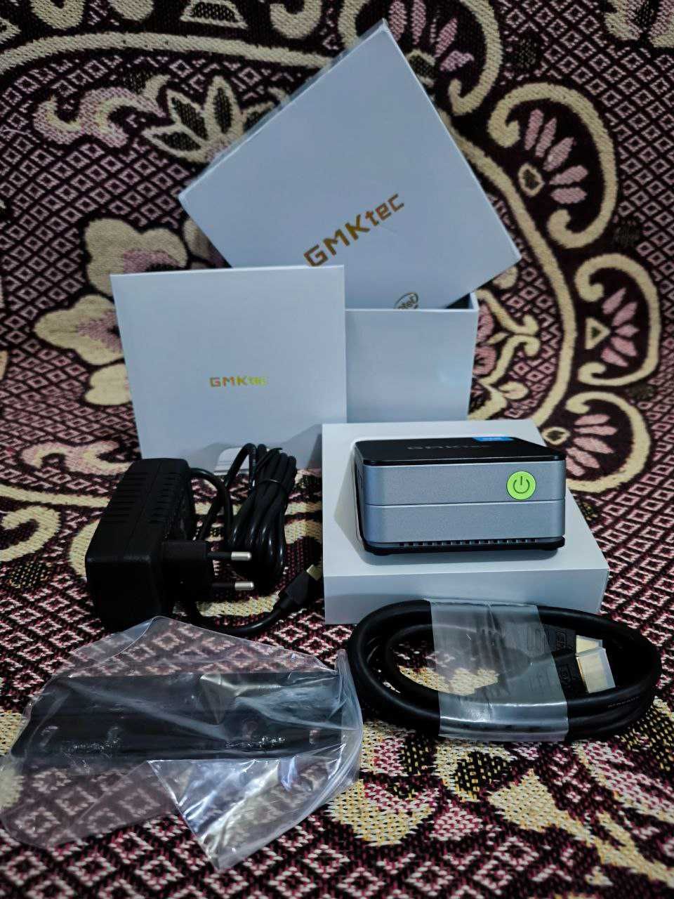 GMKtec G2  Mini  pc N100 DDR5 12GB/512GB SSD WiFi BT Мини пк NucBox