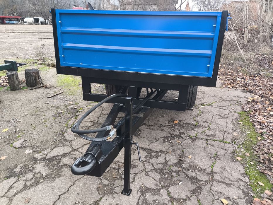 Причіп до мінітрактора. Самоскид.