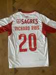 Camisola Branca  Secundaria Benfica Richard Rios 25/26  tamanho M