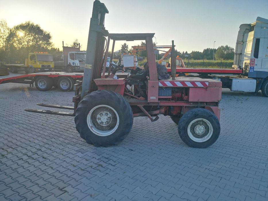 teren. wózek widłowy MANITOU 4x4 widlak sztaplarka udź 3,5t transport