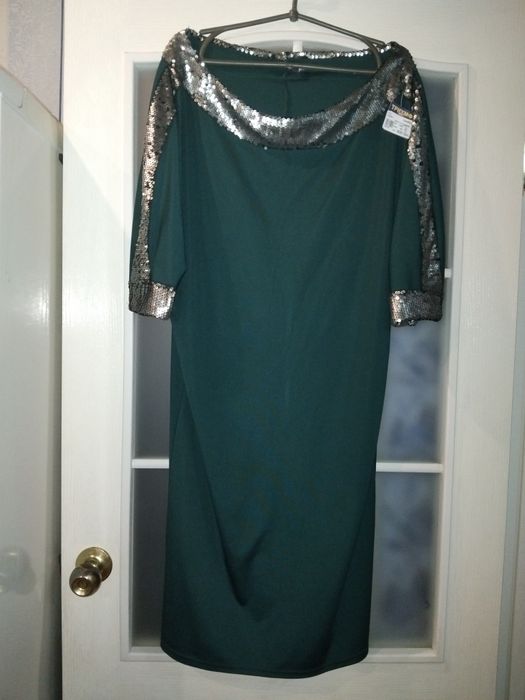 54 р.Платье вечернее женское новогодний костюм