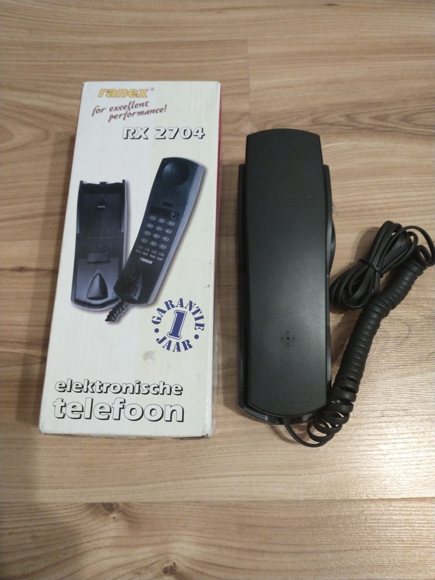 NOWY Telefon stacjonarny przewodowy RANEX RX 2704