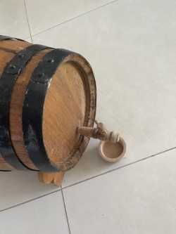 Dispensador Barril de Carvalho 3L (muito antigo)