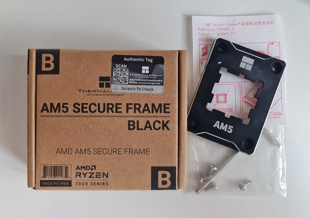 ramka Thermalright AM5 secure frame black