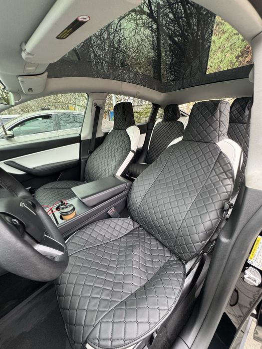 Комплект чехлов на Tesla Model Y