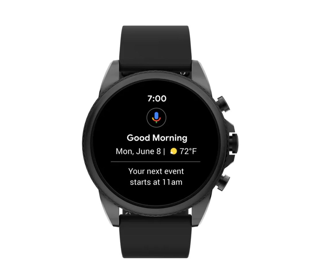 Zegarek smartwatch FOSSIL FTW-4061 Wear OS by Google Android iPhone co