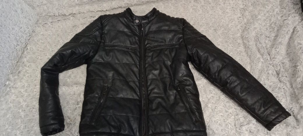 Куртка з еко шкіриі Zara на хлопчика