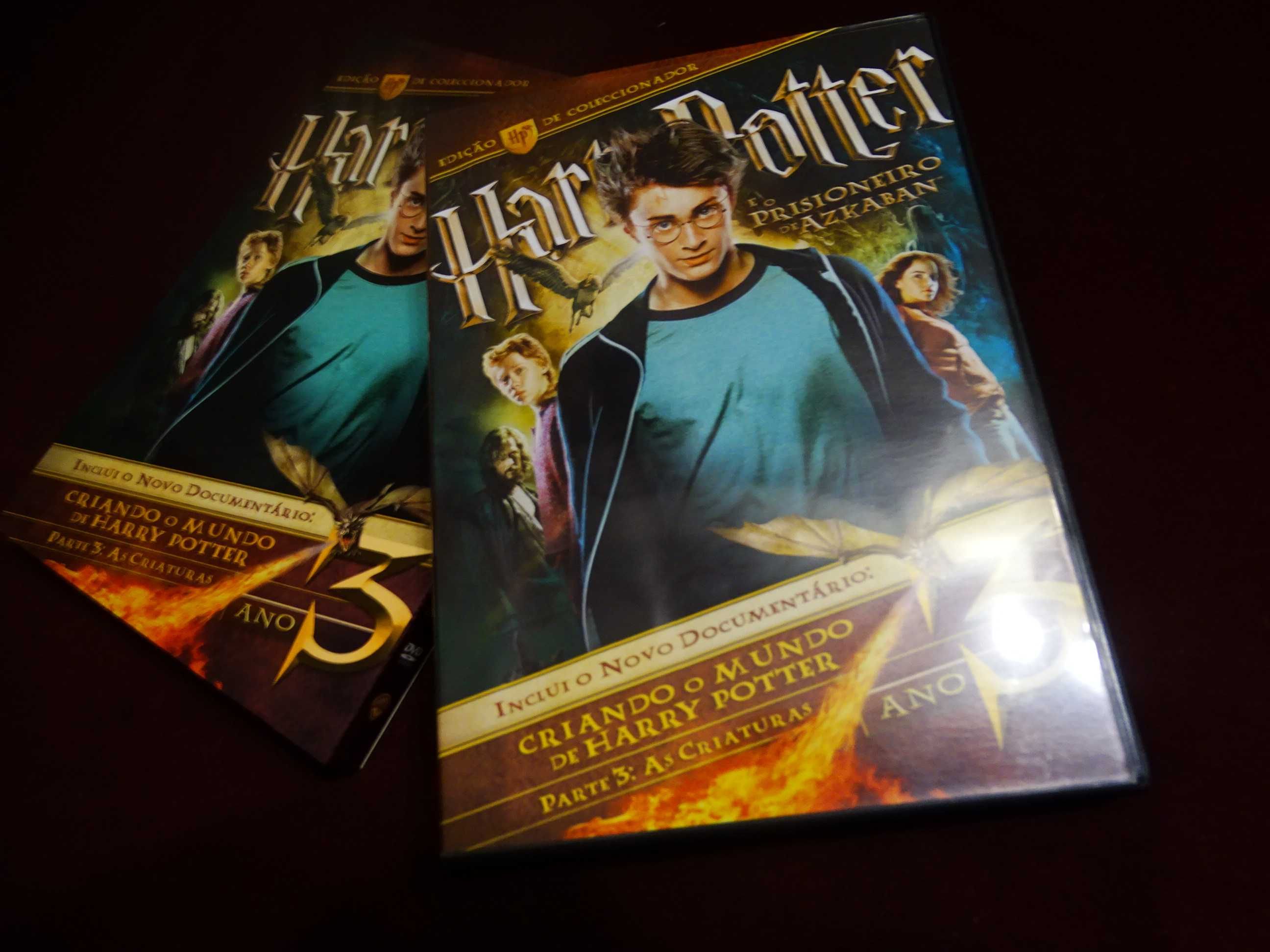 DVD-Harry Potter e o Prisioneiro de Azkaban-Edição 3 discos