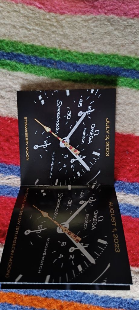 Swatch Moonwatch Moonshine Gold