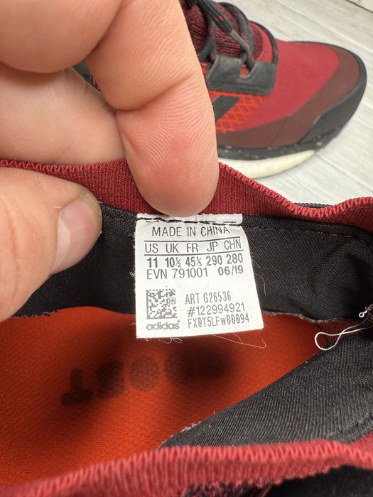 Мужские хайкинговые кроссовки adidas terrex free hiker gtx gore-tex