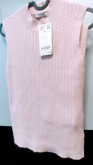 Orsay śliczny dwuczęściowy  komplet z dzianiny .