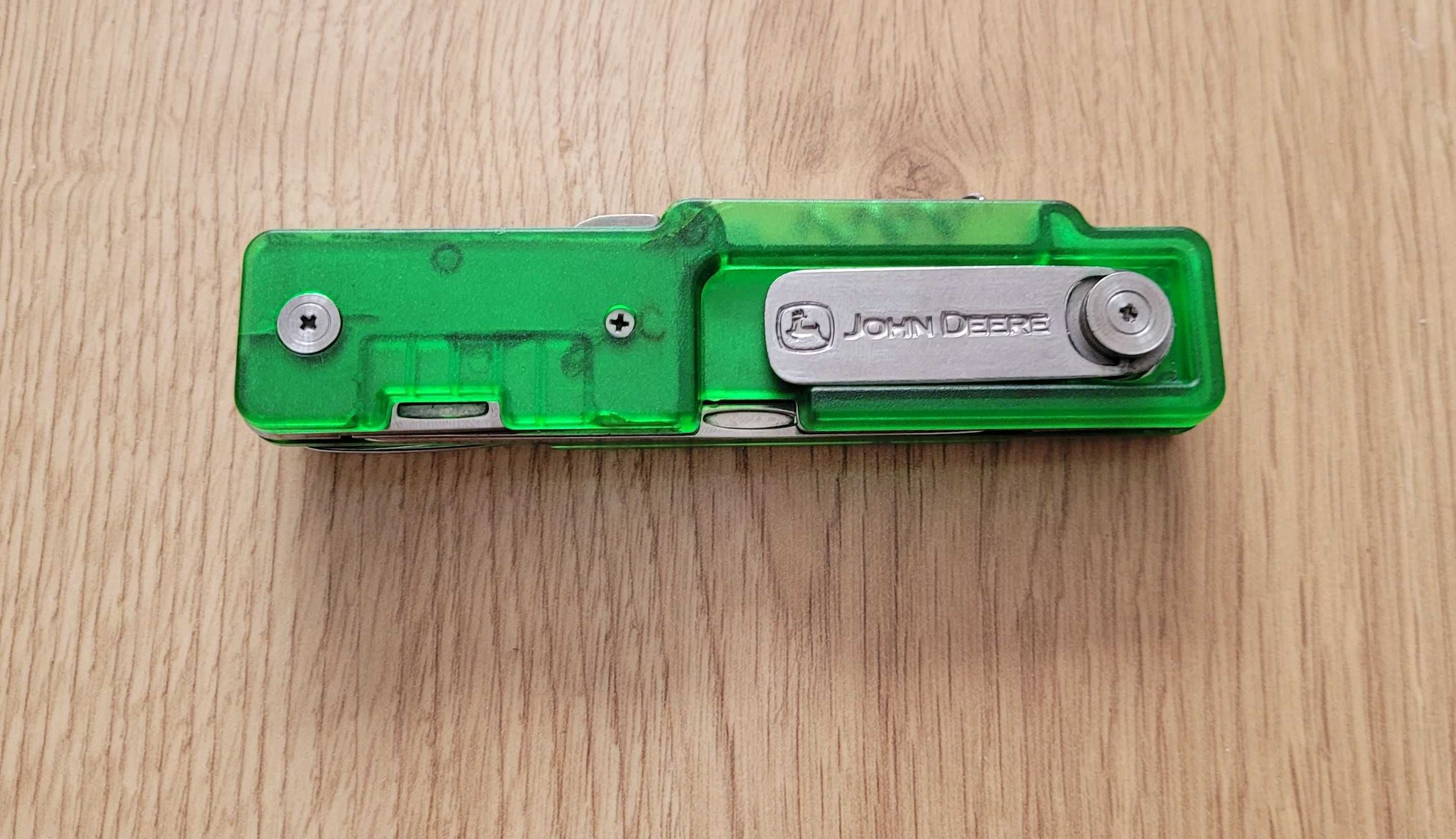 Sztućce podróżne Scyzoryk John Deere