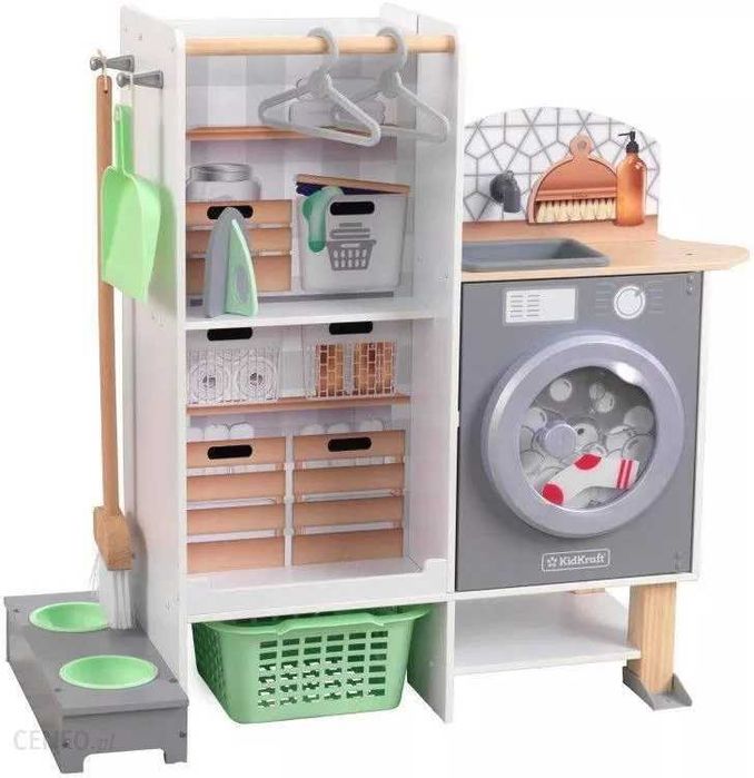 KidKraft 10240 kuchnia i pralnia 2w1