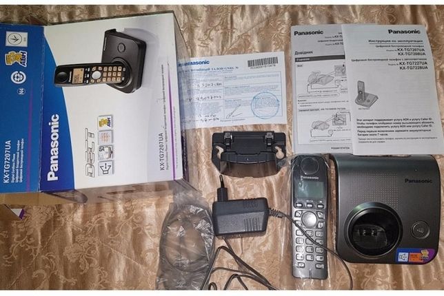 стационарный телефон Panasonic KX-TG7207 панасоник радиотелефон