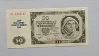 Ładny stary Banknot 50zl Polska z 1948r seria EL