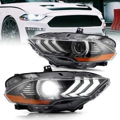 Фари передні Ford Mustang 2018-2024 GT350 GT500 Shelby Оптика LED