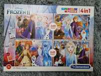 Puzzle Clementoni 4w1 Kraina Lodu II 2x60 + 2x20