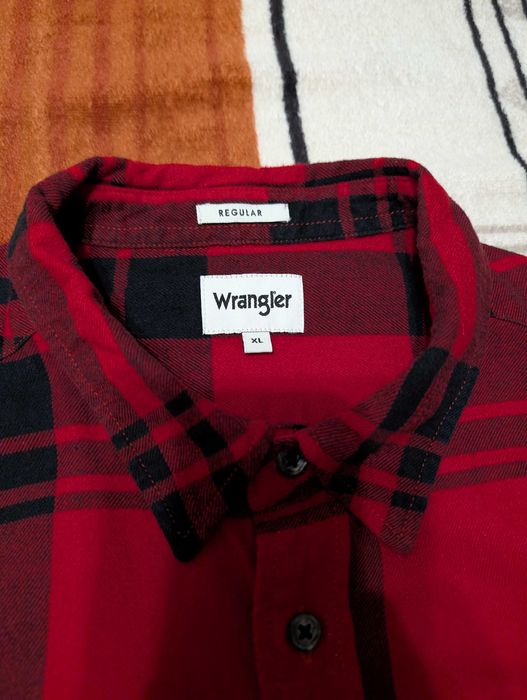 Мужская байковая рубашка Wrangler, размер XL