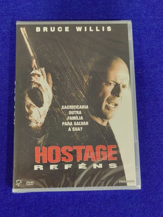 Filme DVD "Hostage - Reféns" - novo e selado