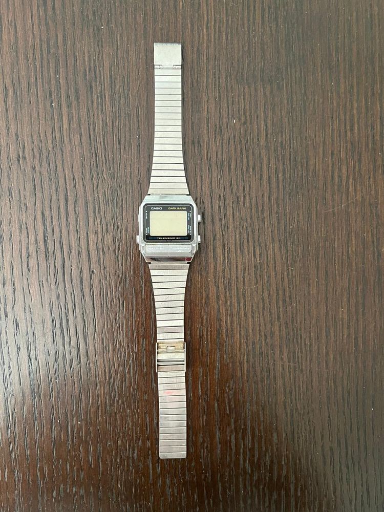 Relógio antigo CASIO DB 510 (262) - vintage RARO anos 80