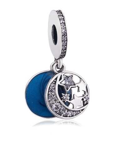 Charms Do Pandora Zawieszka Niebo Gwiazdy Noc S925