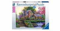 Puzzle 1000 Romantyczny Domek, Ravensburger