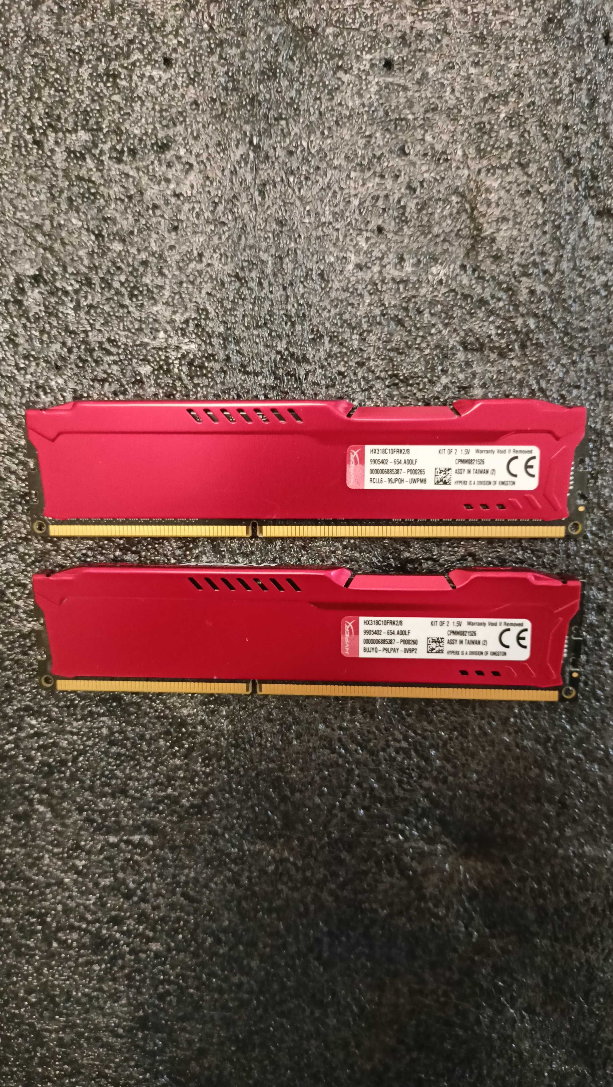 Kingston HyperX DDR3-1866 8192MB  (Kit of 2x4096)  (HX318C10FRK2/8)