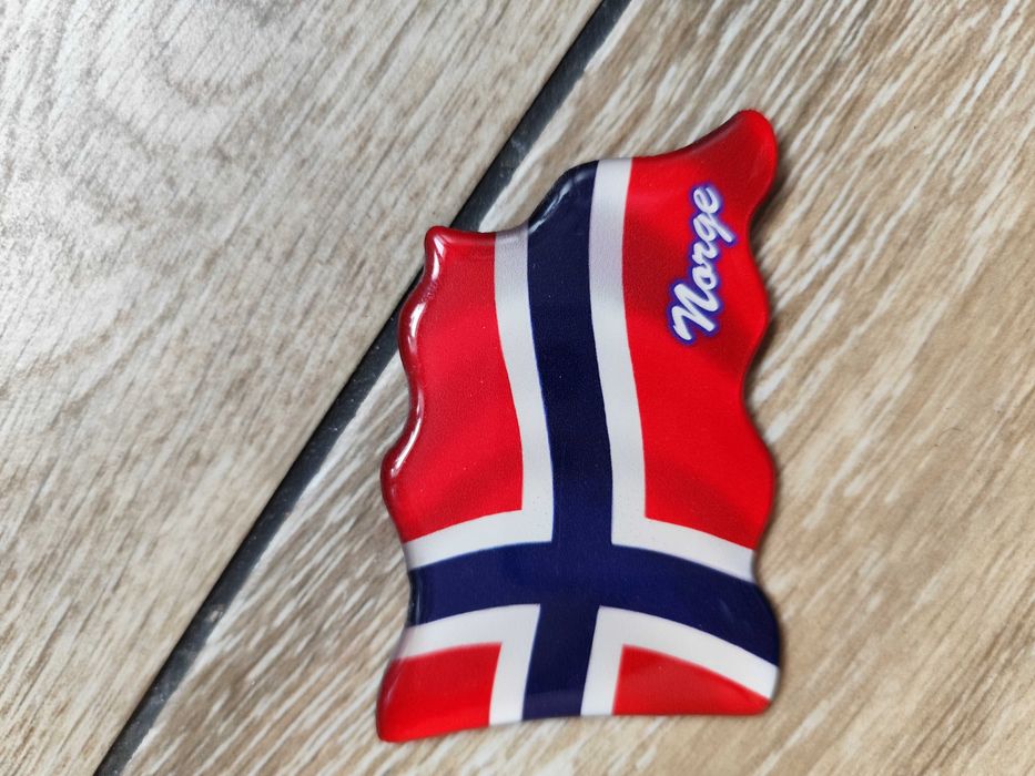 Magnes na lodówkę Norge Norwegia