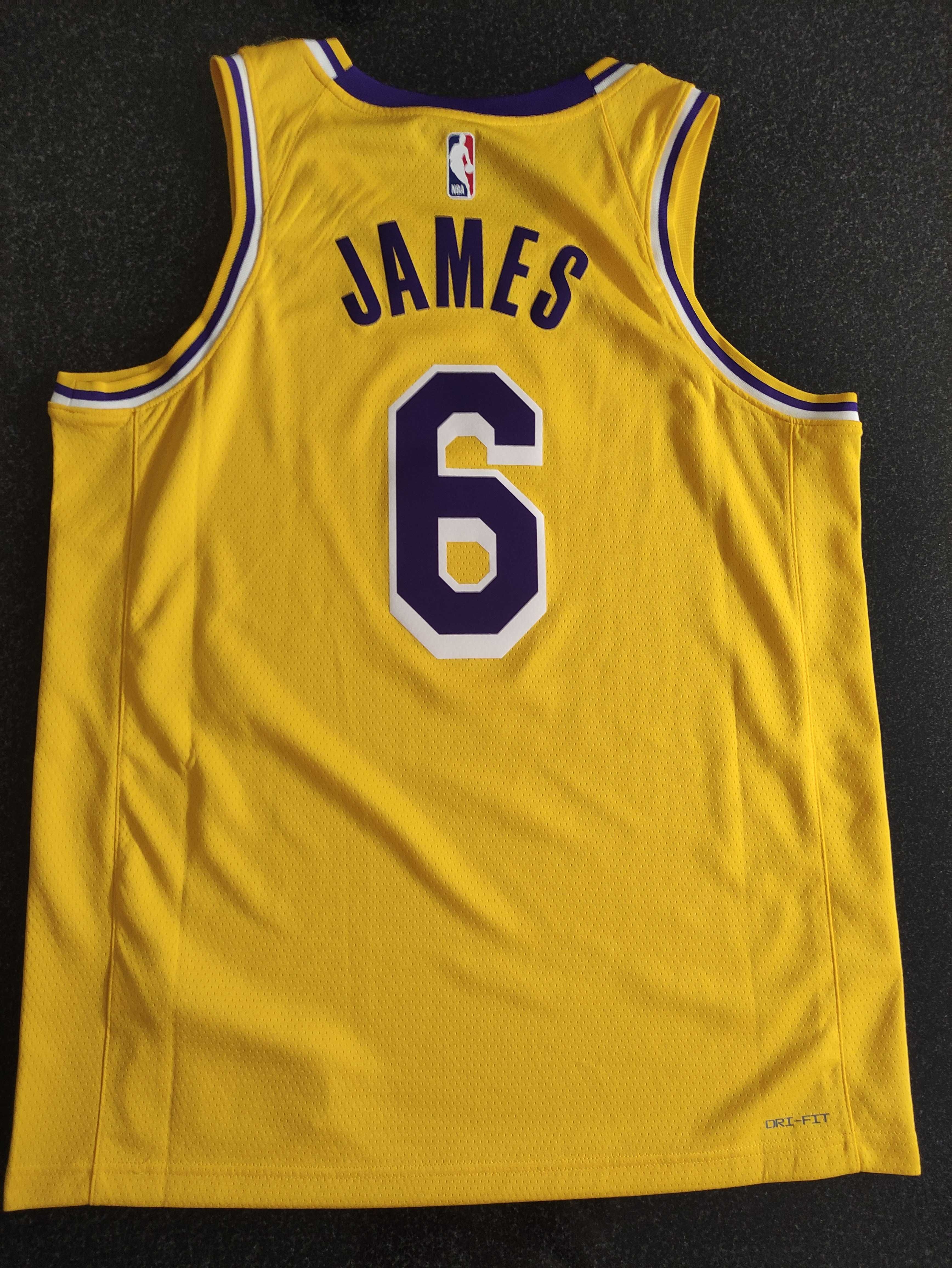 NBA Jersey Nike LeBron James Los Angeles Lakers koszulka koszykarska