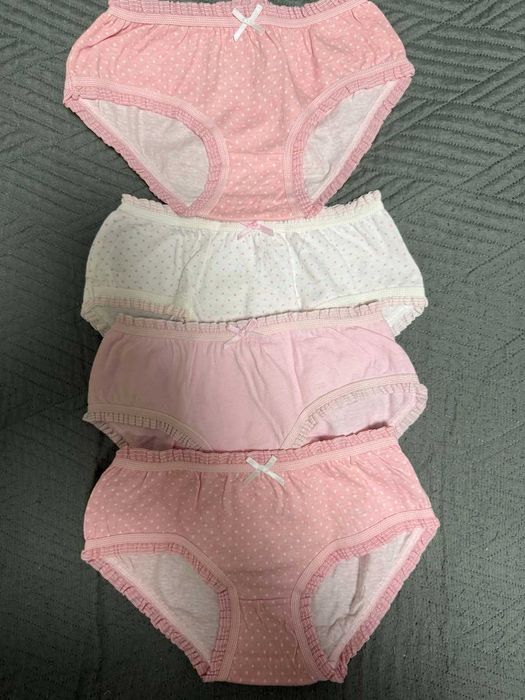 новый комплект трусиков трусы для девочки 3-4 года