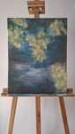 Tajemniczy ogród – obraz akrylowy na płótnie 40x50 cm