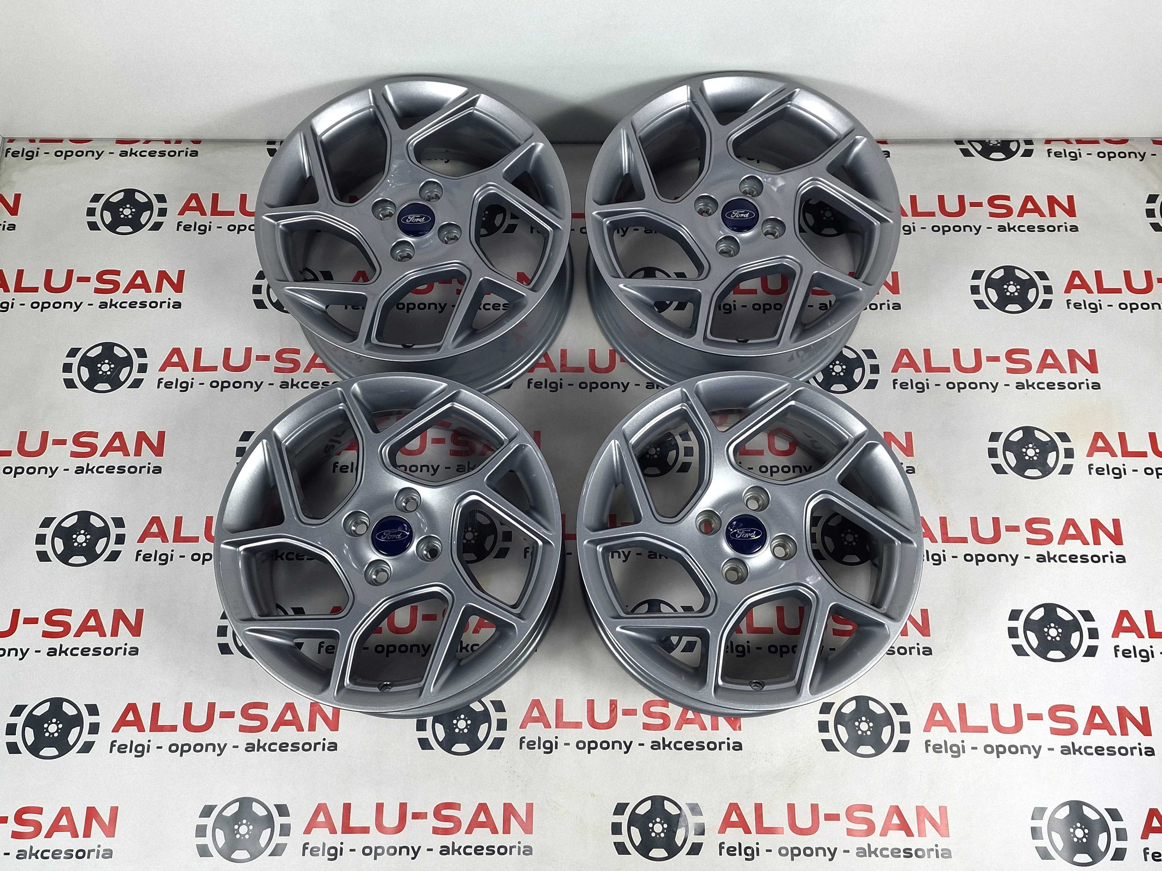 NOWE ALUFELGI FORD 17" 4x108 KA+, Fiesta, B-Max, EcoSport Antracytowy