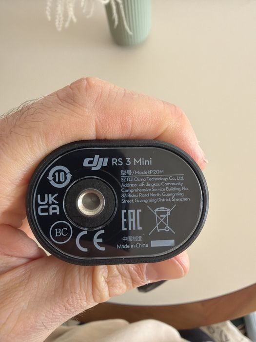 DJI RS 3 Mini – como novo, apenas usado 1 vez