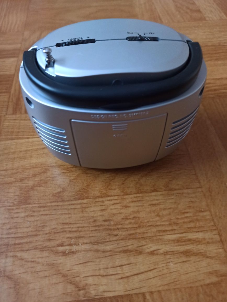 Mini radio lcd-uhr