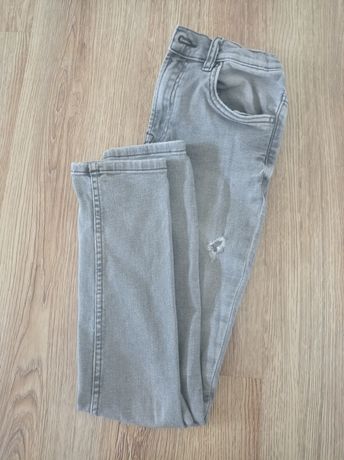 Spodnie jeans szare chłopięce r.164 Zara