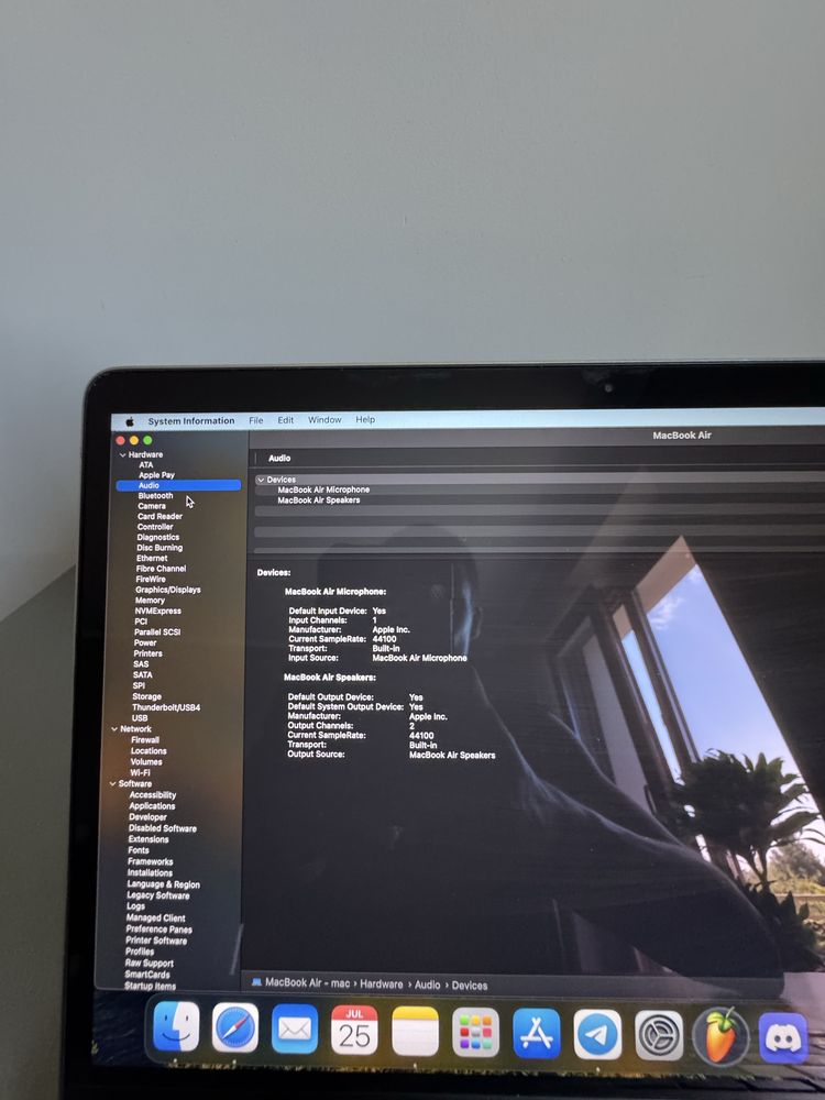 Macbook air m1 13” space gray