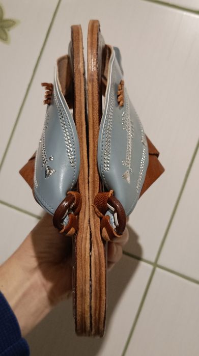 Arabian Sole  Handmade  NOWE  Sandały / klapki, 100% Skóra, Roz. 42/43