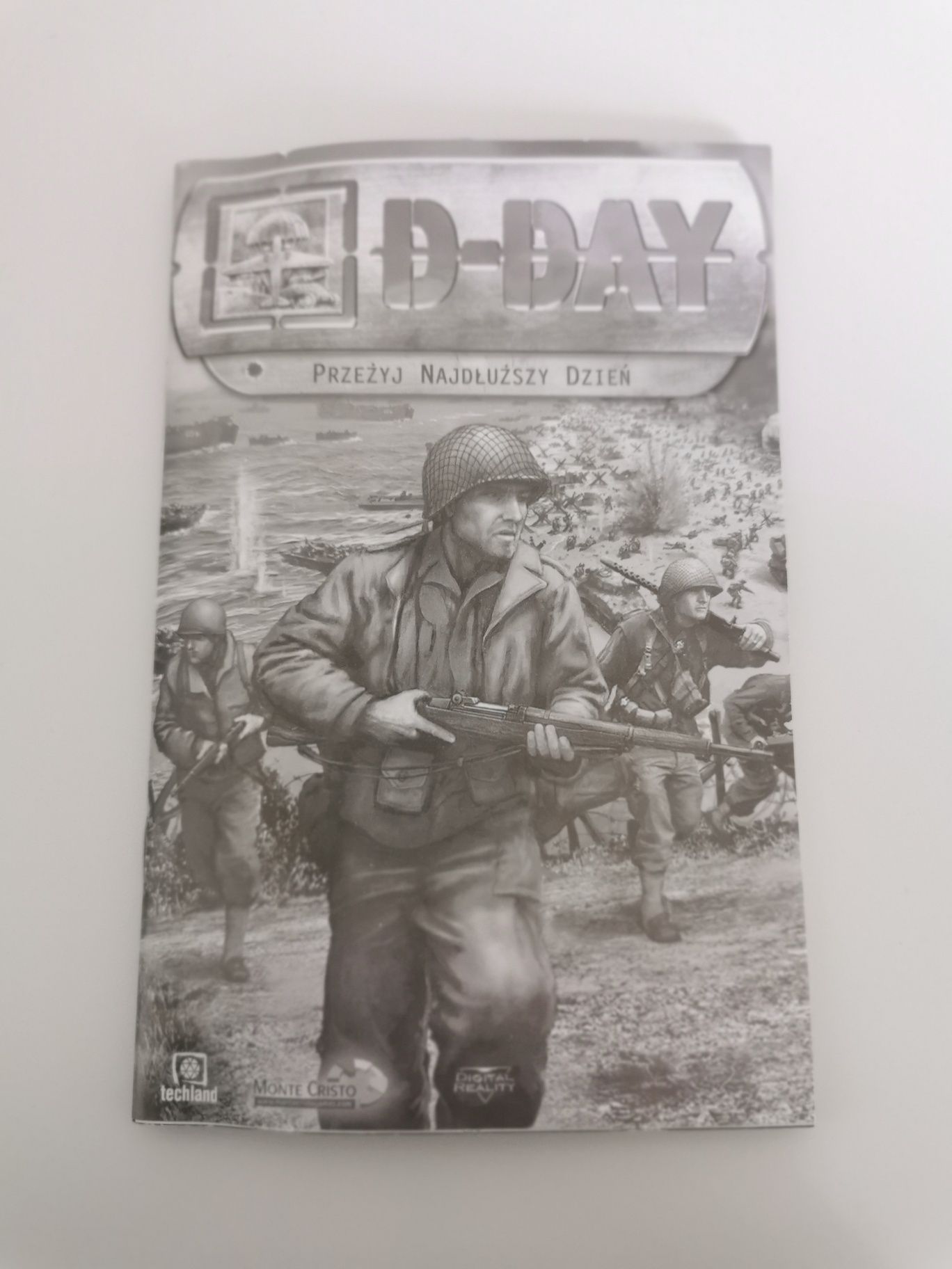 D-Day Gra Komputerowa PC CD Unikat 2004 Wersja Premierowa