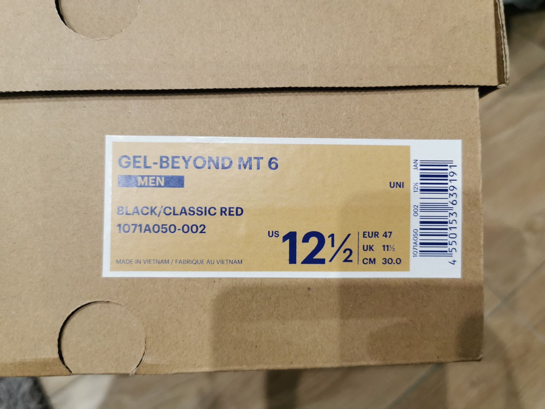 Buty siatkarskie Asics Gel-Beyond MT6 roz. EUR 47 (30 cm) NOWE
