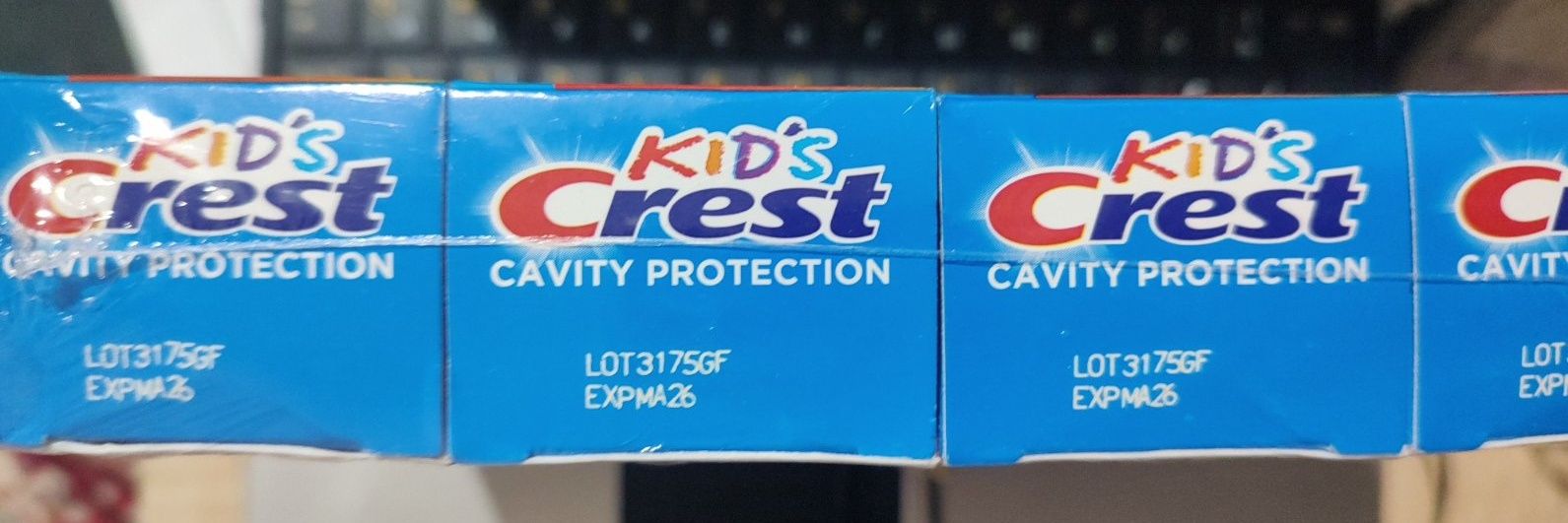 Детская зубная паста с 2-х лет 130 грамм Crest Kids Cavity-USA