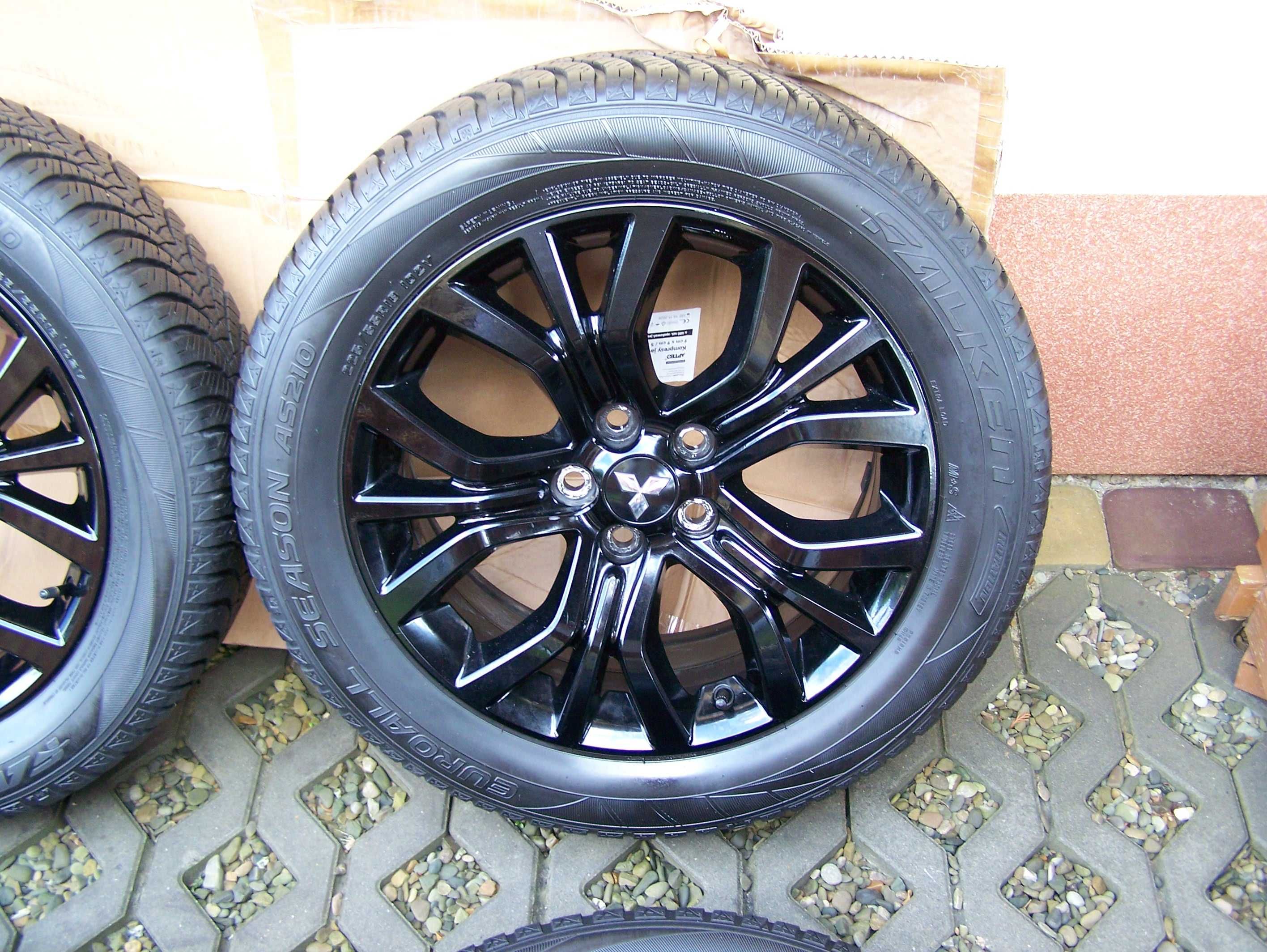 Nowe Opony Koła Alu  18" Całoroczne TPMS Mitsubishi Outlander ,ASX